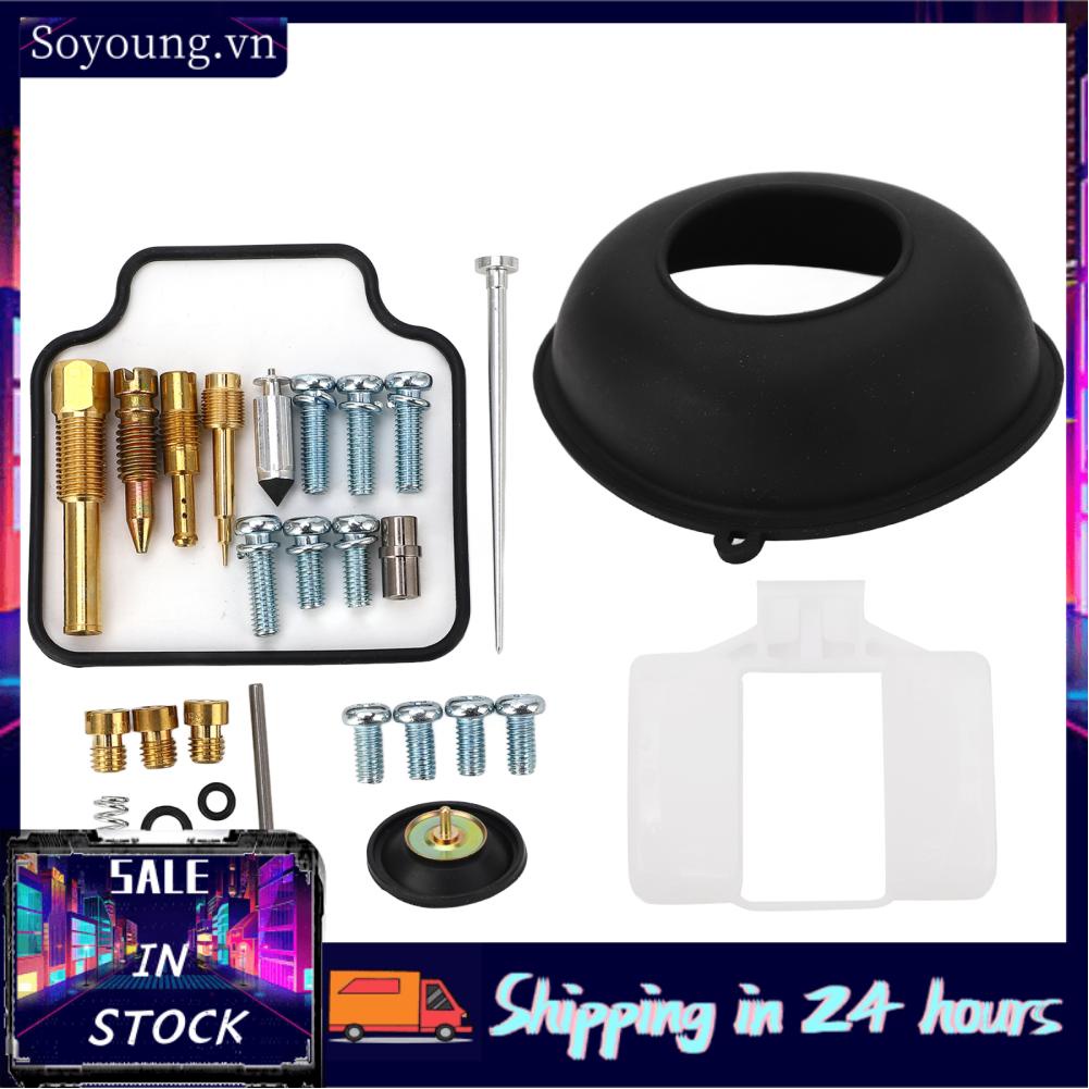 Soyoung 29PCS Carburetor  Kit 16016 MAH 670 Aging Resistant Carb Rebuild Set Fit For NX650 1988 to 1994
