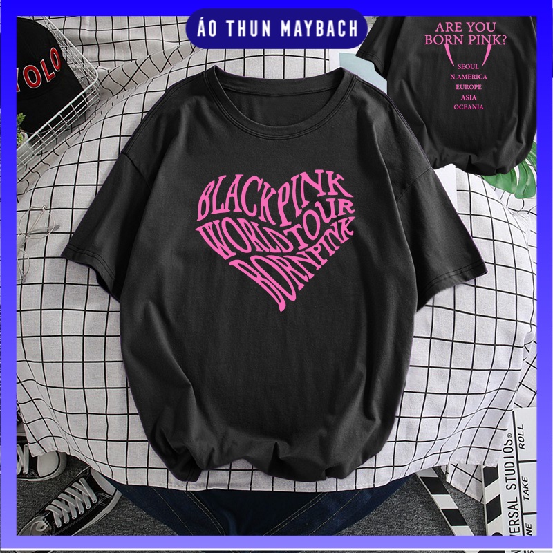 Áo thun BlackPink Đủ Size Trẻ Em - Người Lớn BornPink