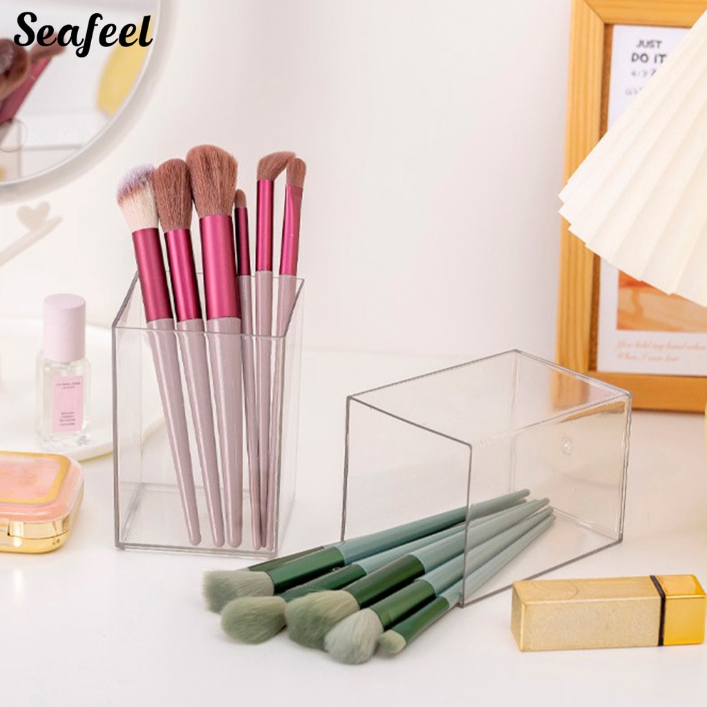 Hộp Đựng Bút Bằng Acrylic Trong Suốt Cỡ Lớn Đa Năng Tiện Dụng