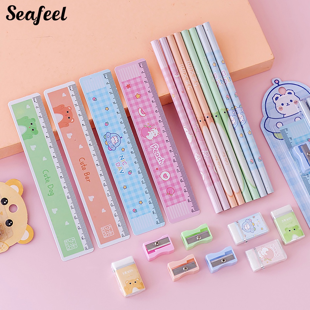 Bộ 3 Cục Tẩy Hình Gấu / Mèo Dễ Thương