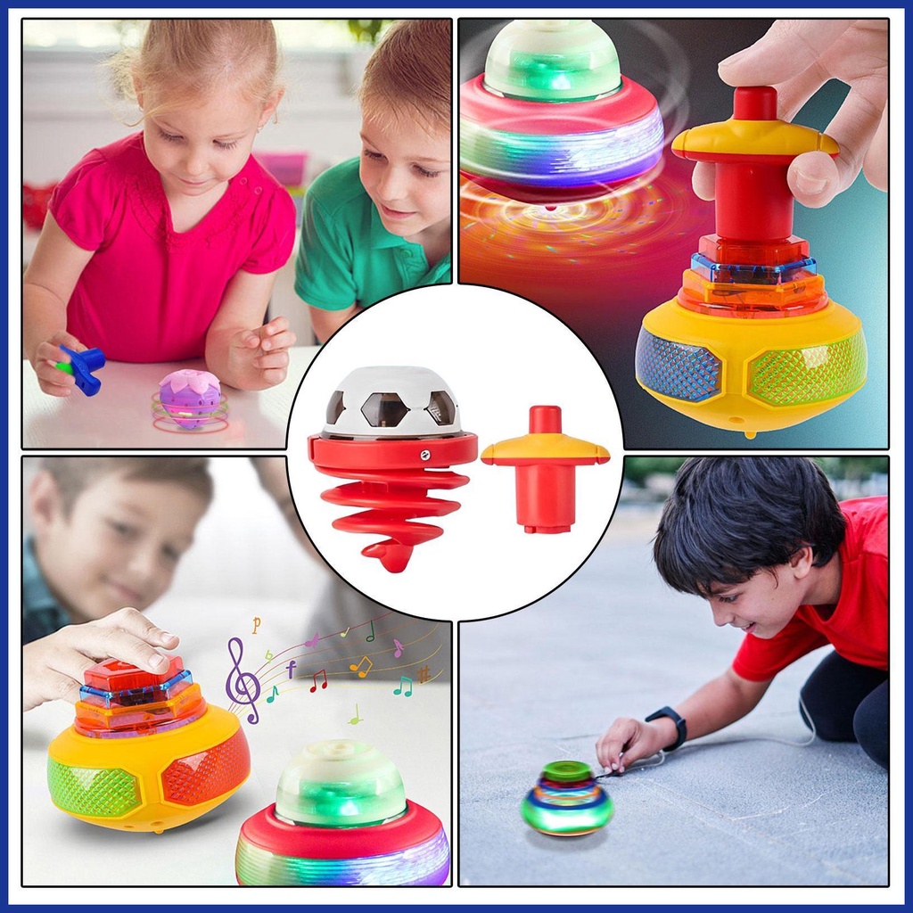 Con Quay Đồ Chơi Fidget Spinner Có ĐèN Flash Và NhạC