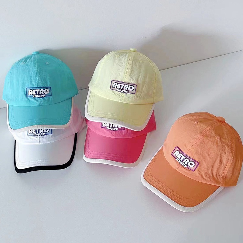 Mũ Lưỡi Trai Thể Thao Chống Nắng Mùa Hè Mau Khô Cho Bé Trai Và Bé Gái