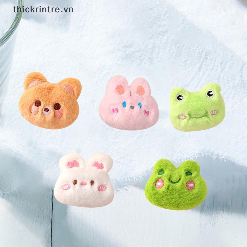 Gấu / Thỏ Nhồi Bông Sáng Tạo Dễ Thương Dùng Làm Phụ Kiện Trang Trí Ba Lô / Balo DIY