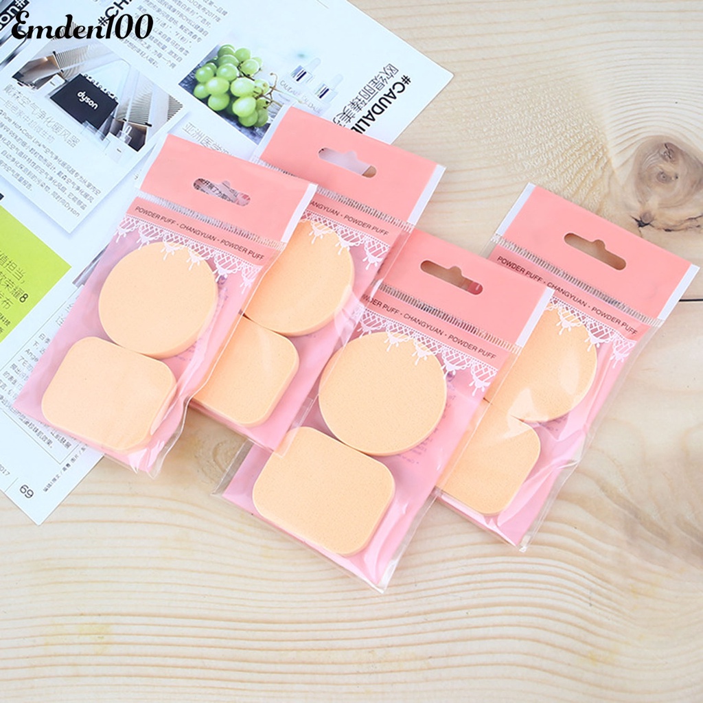 Set 2 Mút Trang Điểm Ướt Và Khô Mềm Mại Đa Năng Tiện Dụng