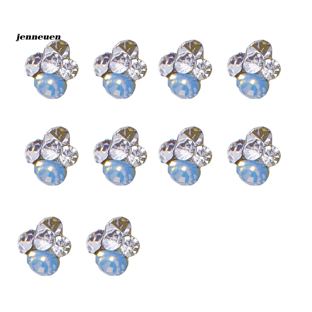 Set 10 Hạt Cườm Đá Mini Trang Trí Móng Tay Nghệ Thuật Sáng Tạo