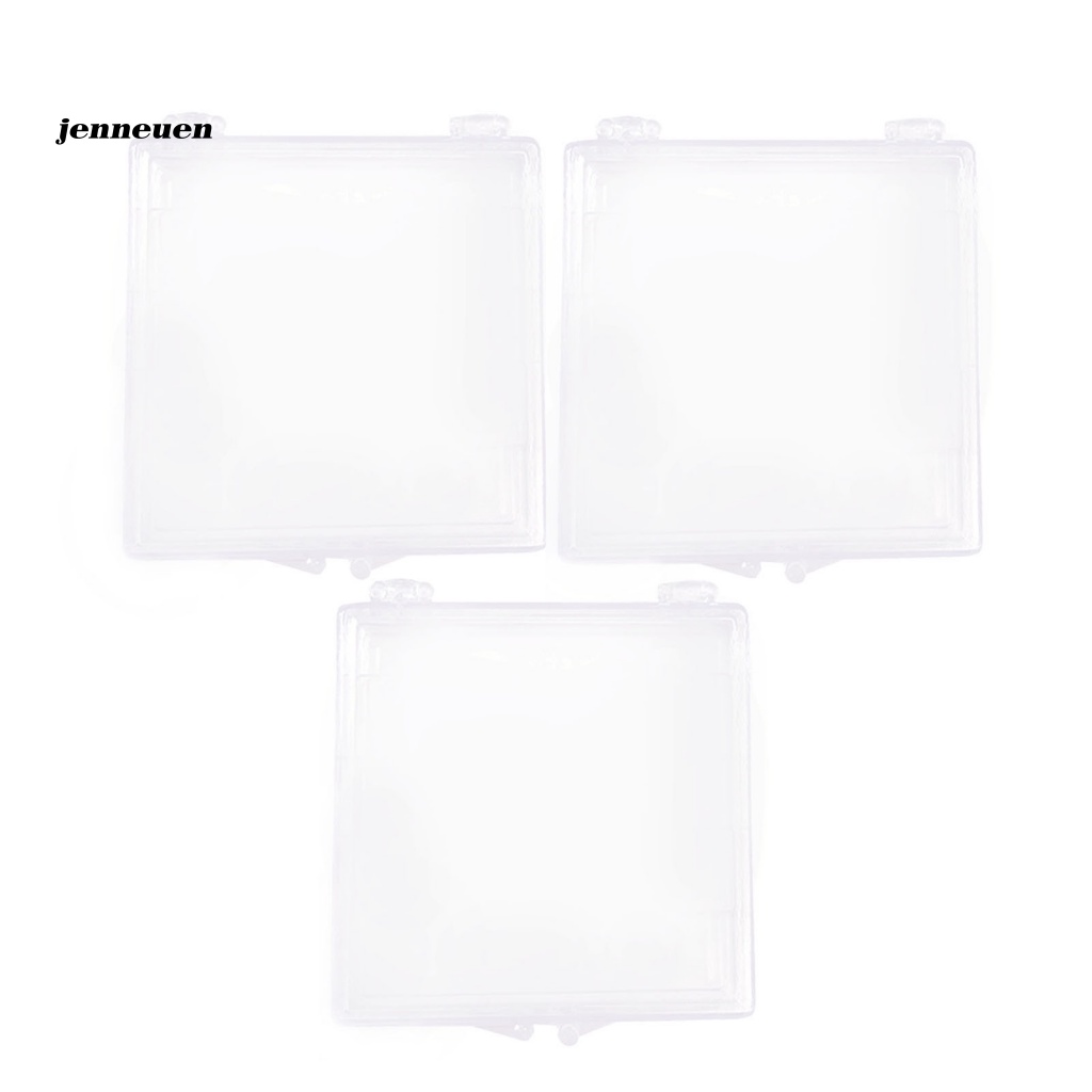 Set 3 Hộp Trong Suốt Trưng Bày Móng Tay Giả Chuyên Nghiệp