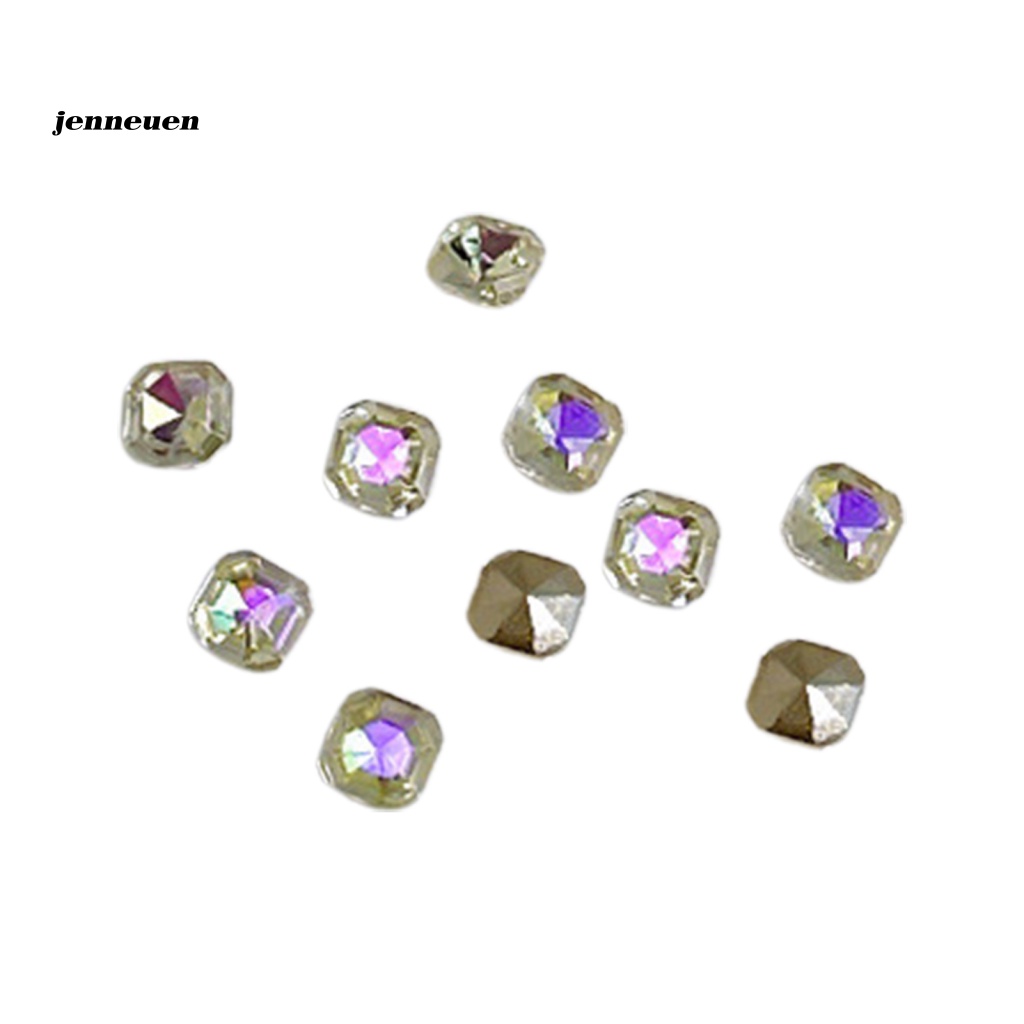 Jen Set 10 Tấm Bảng Rộng Sử Dụng Để Làm Móng Lấp Lánh Có Thể Sử Dụng Để Trang Trí Quần Áo / Điện Thoại / Laptop