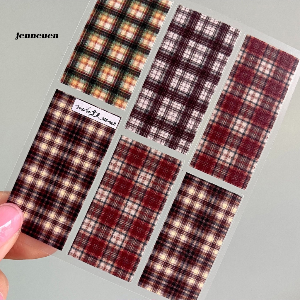 Miếng Dán Trang Trí Móng Tay Họa Tiết Hoạt Hình Siêu Dính