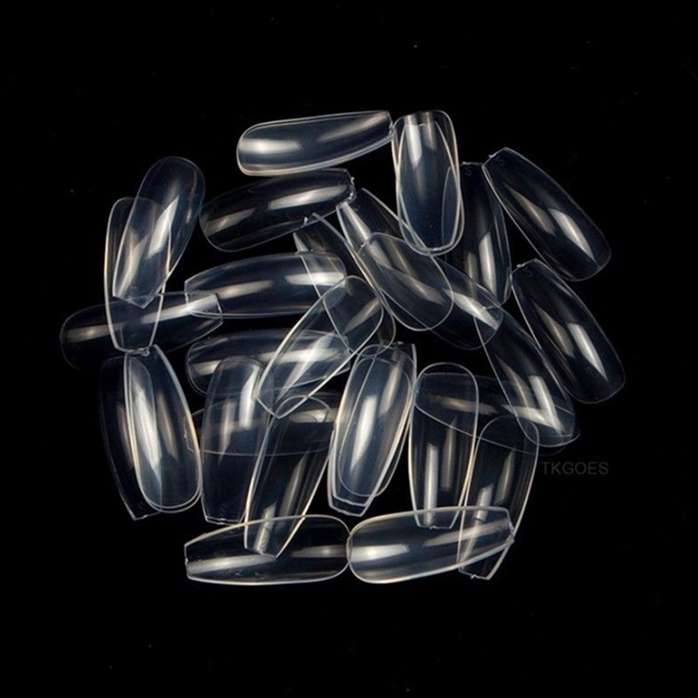 Bộ 100 Móng Tay Giả Che Phủ Toàn Diện Bằng Acrylic