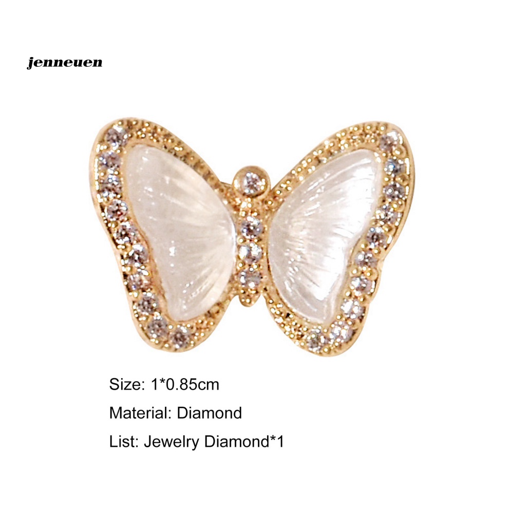 Phụ Kiện Trang Trí Móng Tay Đính Đá Zircon Lấp Lánh DIY