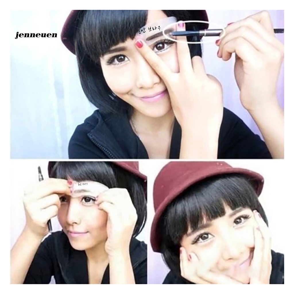 Set 3 Khuôn Kẻ Lông Mày Cổ Điển Dành Cho Trang Điểm Tại Nhà