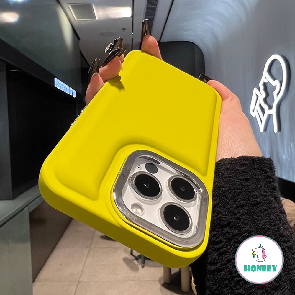 Ốp Điện Thoại TPU Mềm Có Túi Khí Chống Rơi Mạ Điện Màu Xanh Lá Thời Trang Cho iPhone 11 14 Pro Max 13 12 11 Pro Max