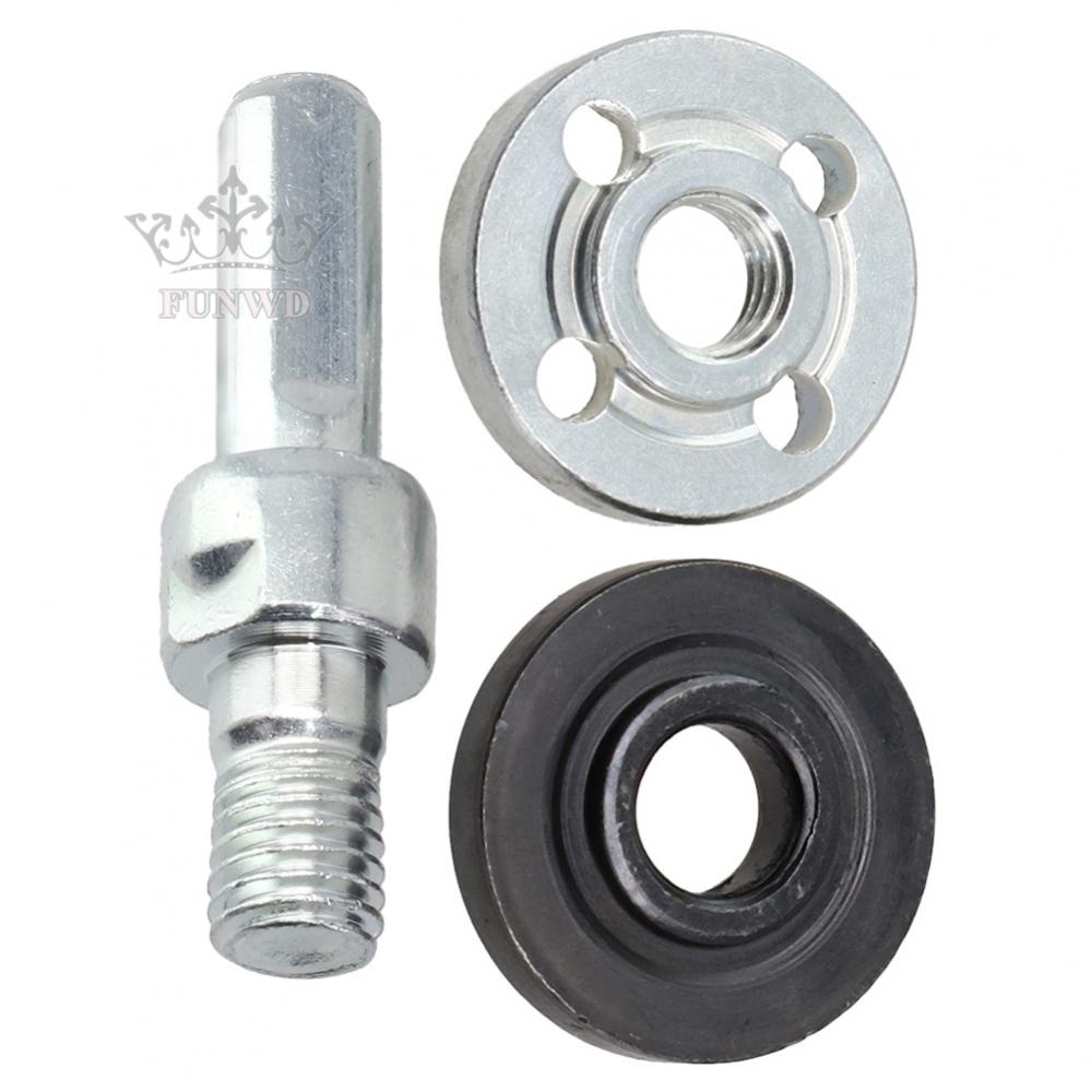 【FUNWD】Adapter Angle Grinder Connecting Rod Adapter Electric Drill Silver Black