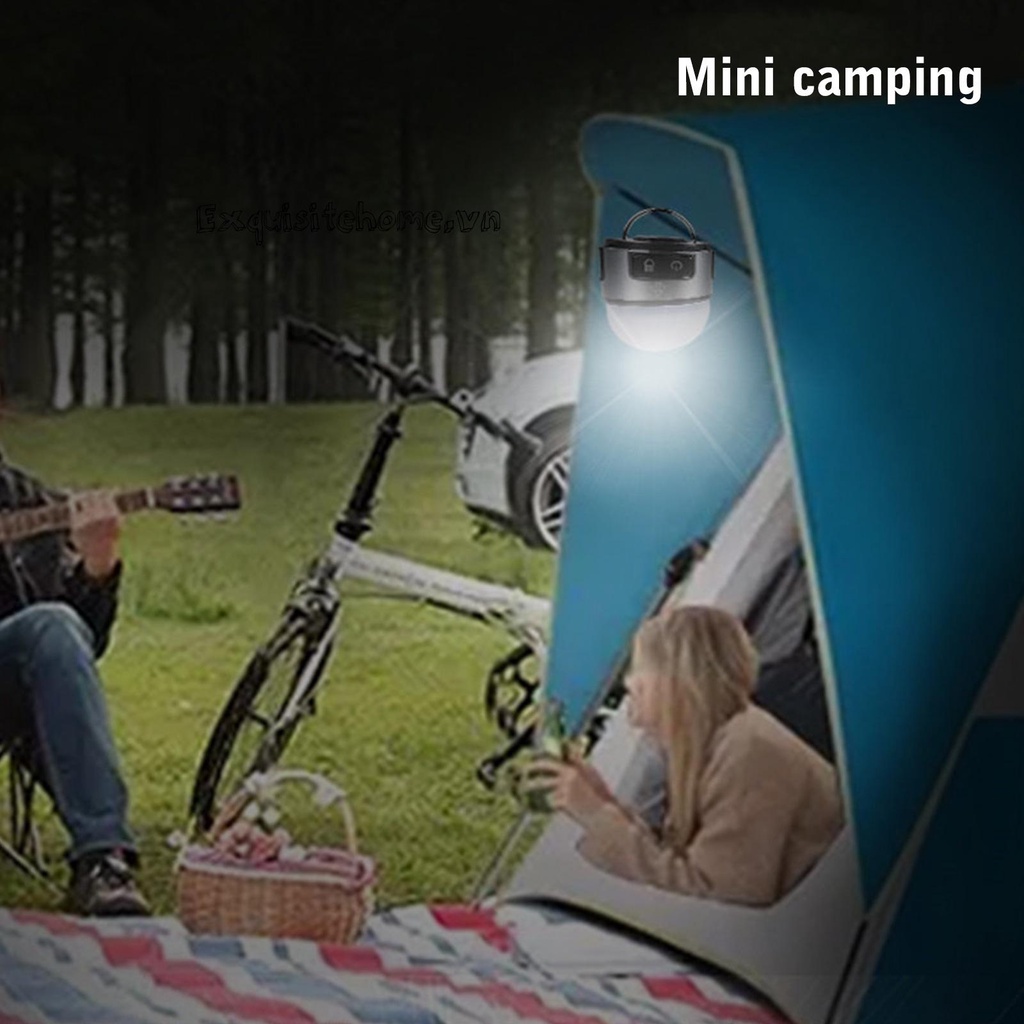 Đèn Led COB 800mAh Mini Có Kẹp Gắn Mũ Lưỡi Trai