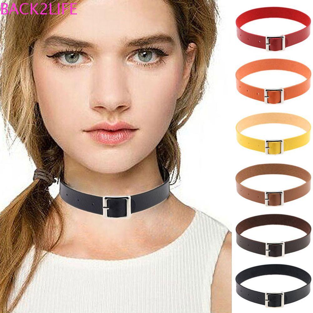 Vòng Cổ Choker 2 Lớp Phong Cách Gothic Punk Thời Trang