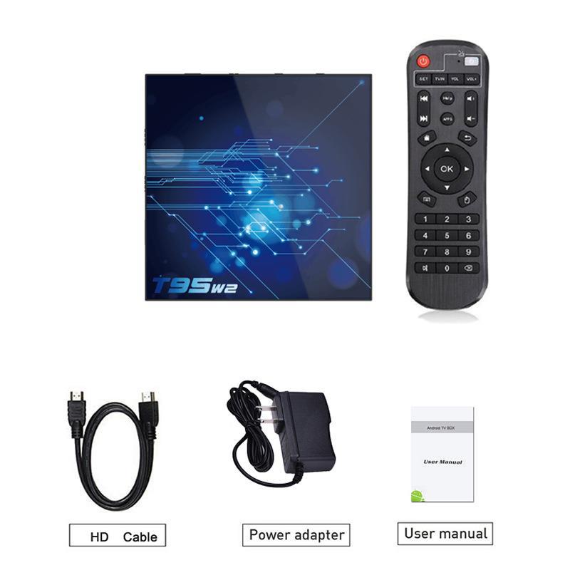 Hộp Mạng T95 w2 Android Box S905W2 Android11 4G / 64G 5G