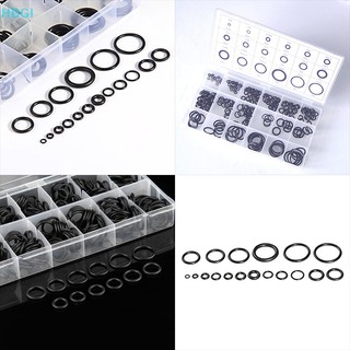 Hbgi> 225 PCS đen cao su O Ring máy giặt con dấu O-ring Assortment Kit cho xe nóng