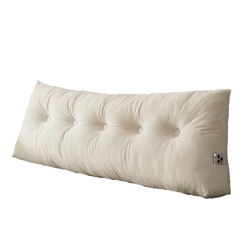 Đệm Tựa Lưng Đầu Giường Hình Tam Giác Mềm Mại Đơn Giản Tháo Rời Được Dành Cho Kí Túc Xá / Phòng Ngủ