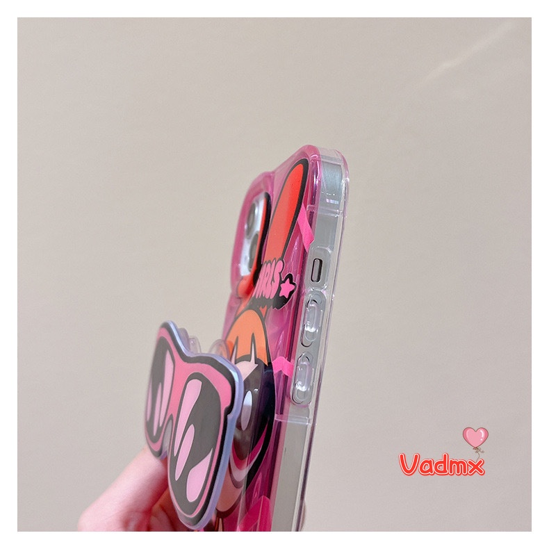 Ốp Điện Thoại Hình Powerpuff Girls Cho Vivo Y72 5G Y52 5G Y16 Y02S Y15S Y15A Y01 Y75S Y53S 5G S1 Pro Y9S V17 Nga Y83 Y81 Y85 V9