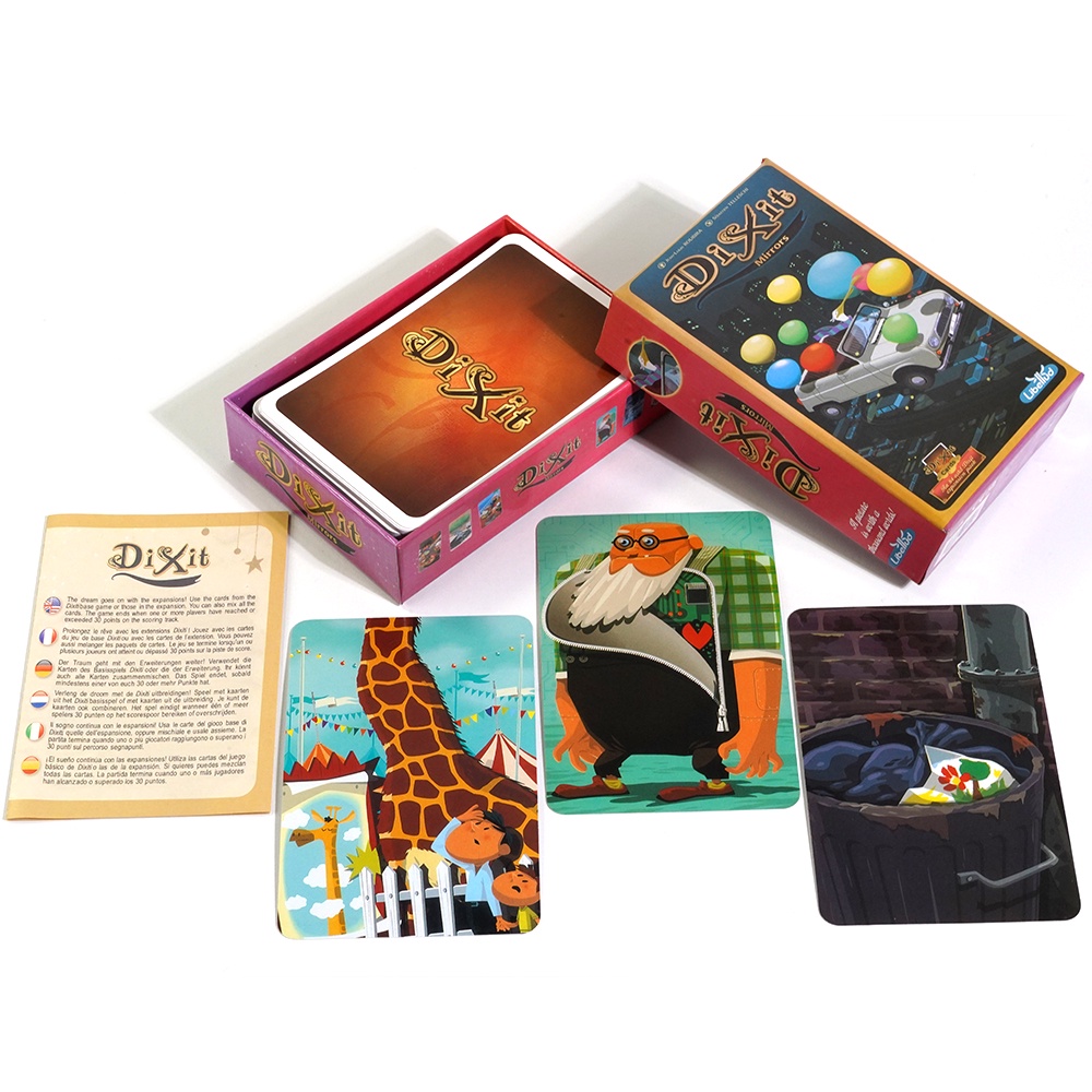 12x8 cm Dixit Expansion Board Games Card Game
