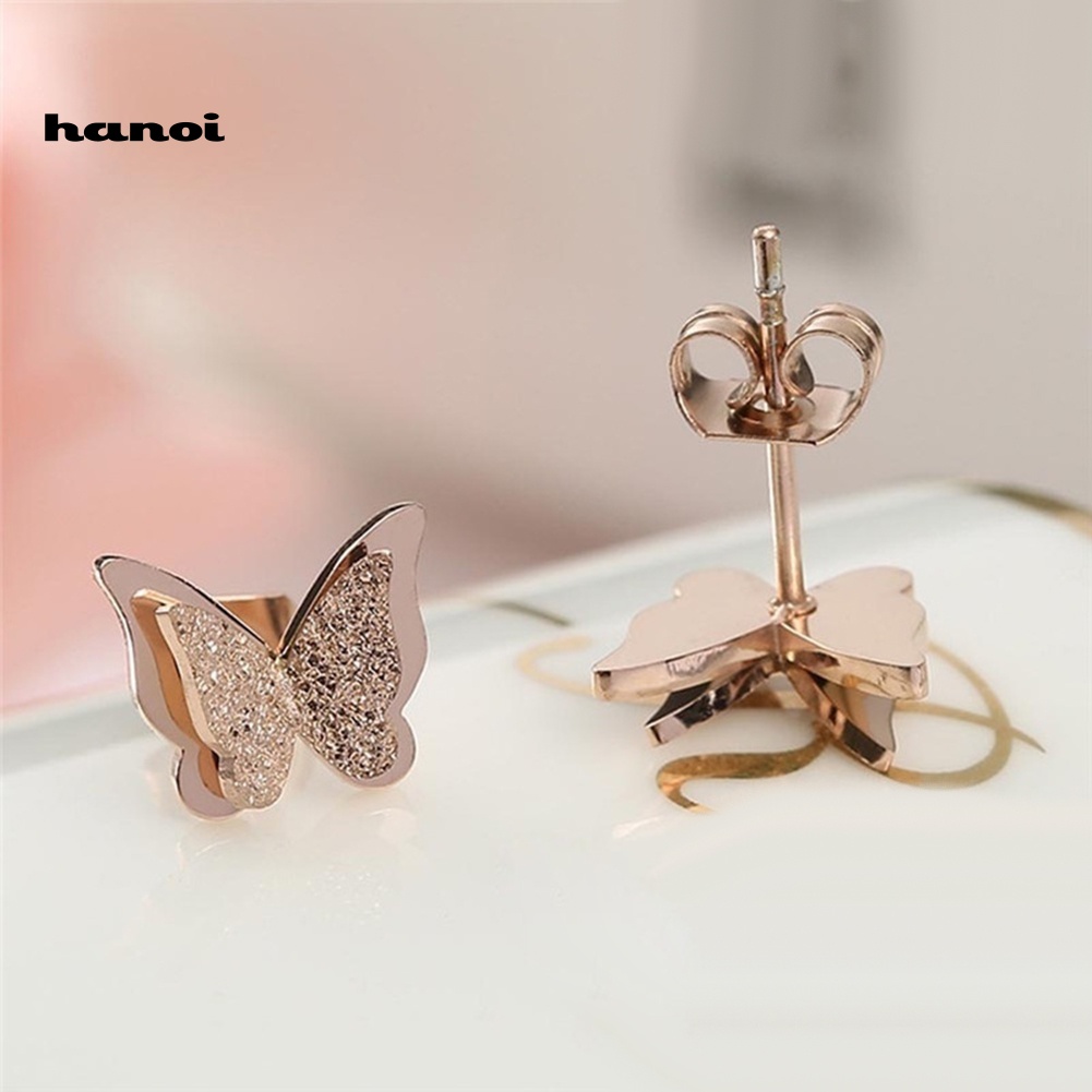 Bông Tai Hình Bướm Thời Trang Cá Tính