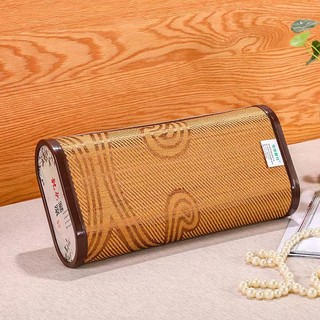 Gối mây đan tre mát mẻ bảo vệ cổ mùa hè
