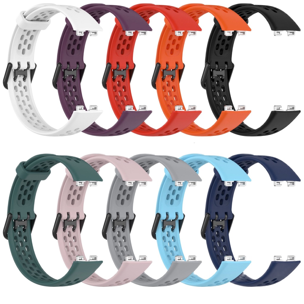 Ốp Silicone Mềm Kèm Dây Đeo Tay Thời Trang Cho Huawei Band 8 / Huawei Band8