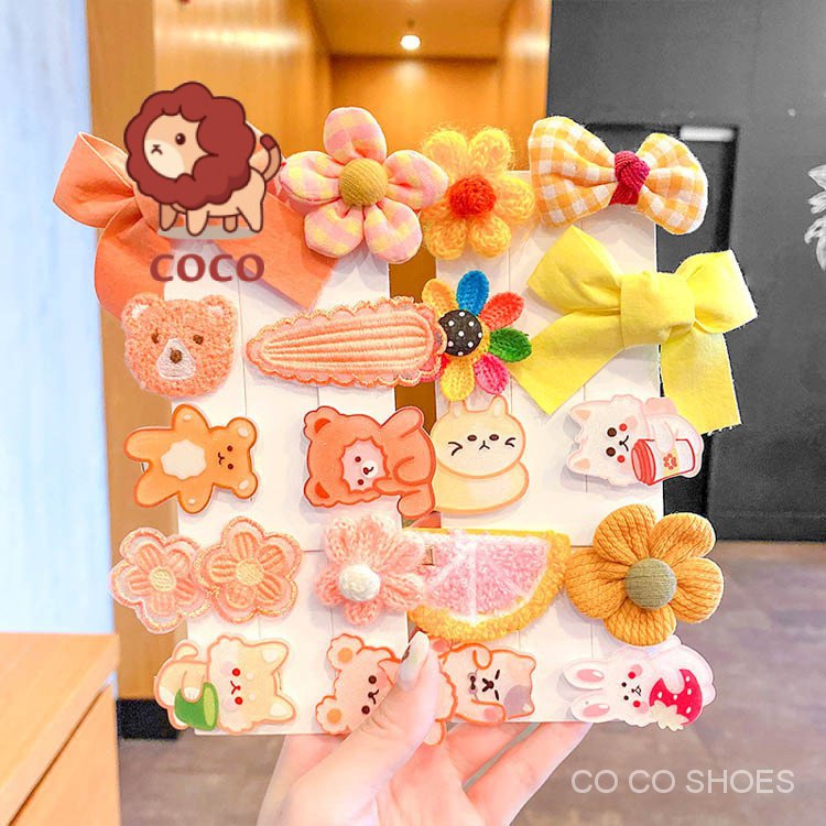 Bờm cài tóc cho bé Kẹp Tóc Phong Cách Hoạt Hình Dễ Thương Dành Cho Bé Gái