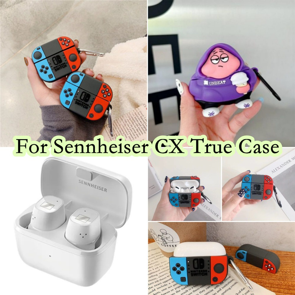 Vỏ Mềm Bảo Vệ Hộp Sạc Tai Nghe Sennheiser CX True Sáng Tạo