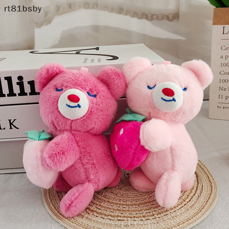 Móc Khóa Gấu Nhồi Bông Mềm Mại Đáng Yêu