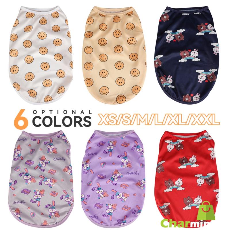 Đầm Hai Dây Họa Tiết Trái Cây Xinh Xắn Cho Thú Cưng