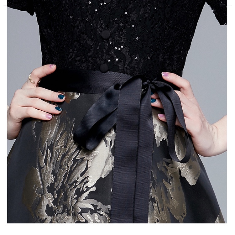 Đầm Maxi Phong Cách Retro 20237