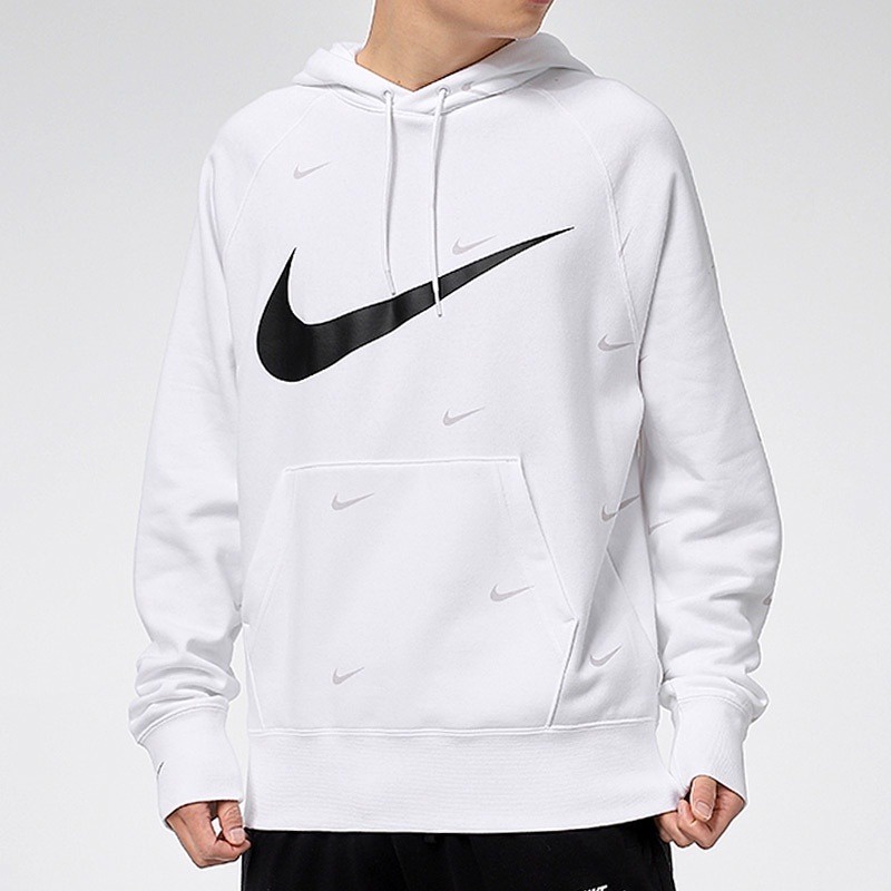 Áo Hoodie Nike100% Dày Dặn Dáng Rộng DA0111 Thời Trang Đường Phố Vintage Cho Nam