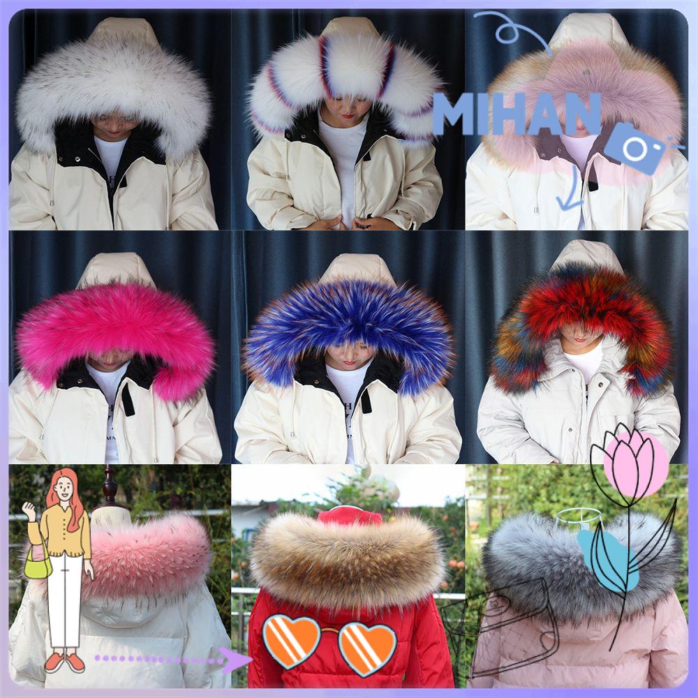 Cổ áo lông thú nhân tạo có thể tháo rời