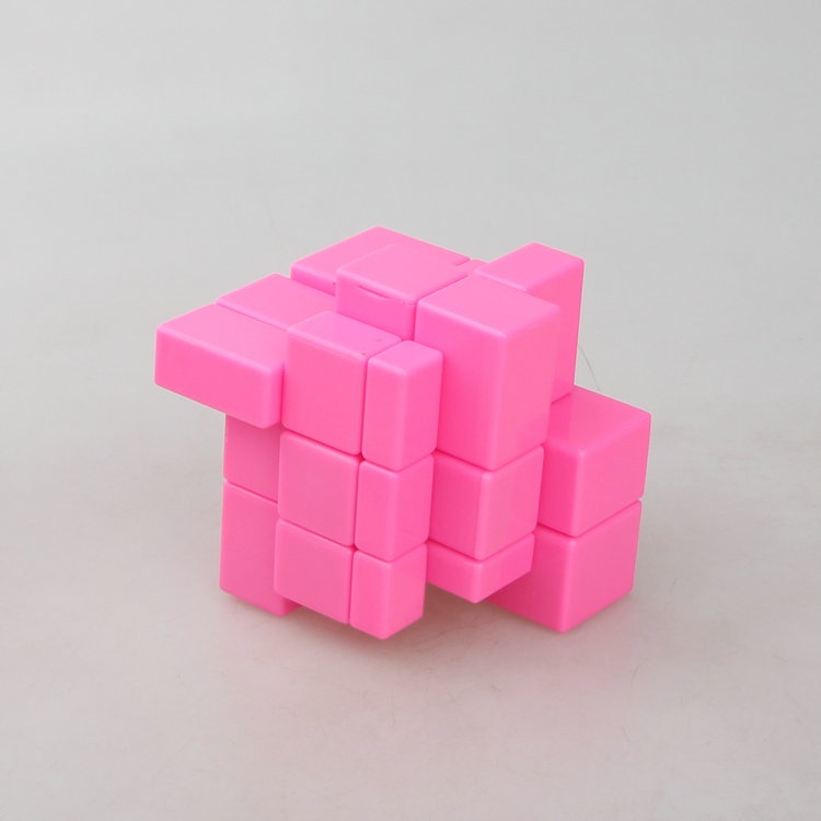 Khối Rubik 3 X3 3x3 Mặt Gương Màu Hồng