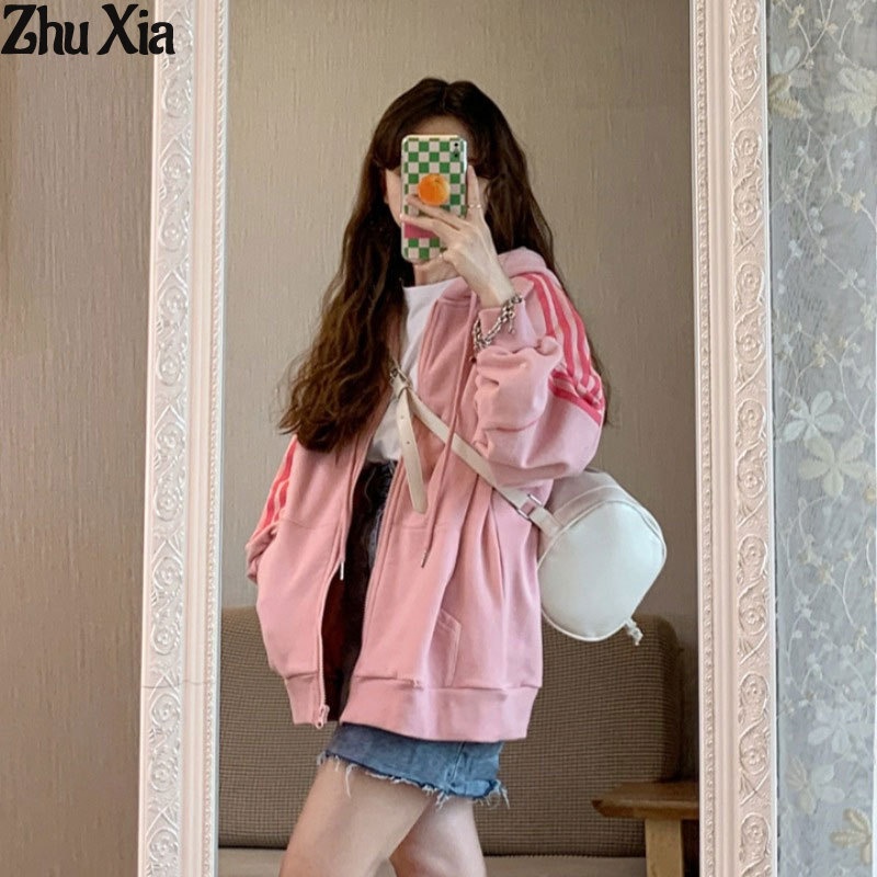 Áo Hoodie Khóa Kéo Thời Trang Dành Cho Nữ | BigBuy360 - bigbuy360.vn
