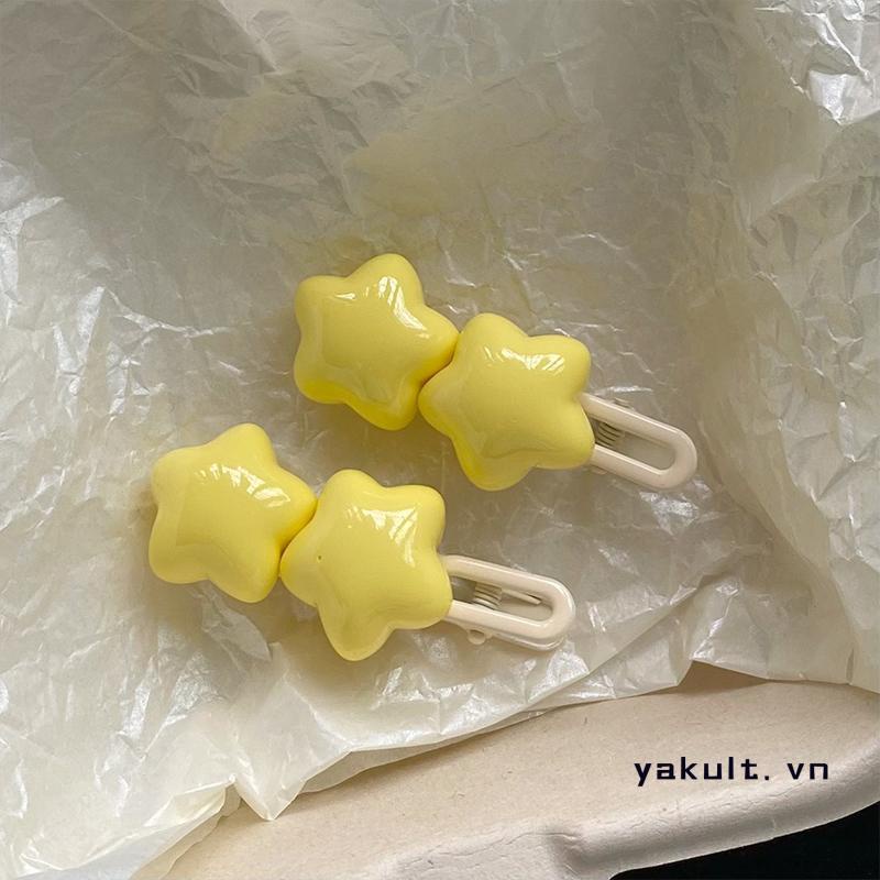🍭 🍭Kẹp Tóc Nữ Hình Ngôi Sao Ngọt Ngào Dễ Thương
