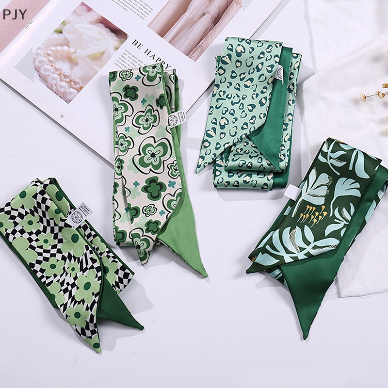 Pjy Băng Đô Cài Tóc Bằng Lụa Dáng Dài Độ Cảm Giác Cao Thời Trang Cho Nữ