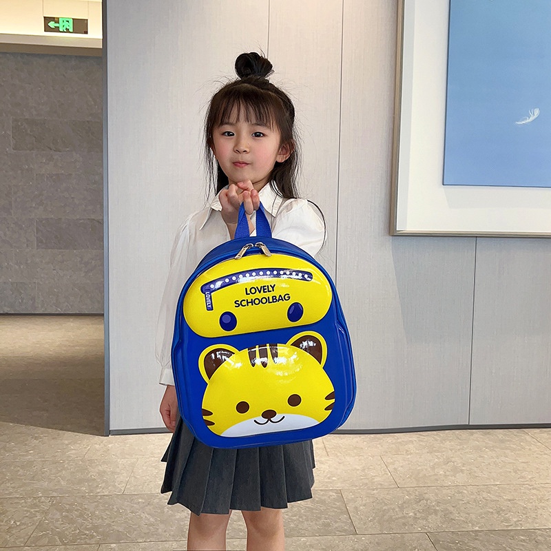 Mr.puffer Ba Lô Đi Học Vỏ Trứng Họa Tiết Hoạt Hình Dễ Thương Cho Bé Mẫu Giáo