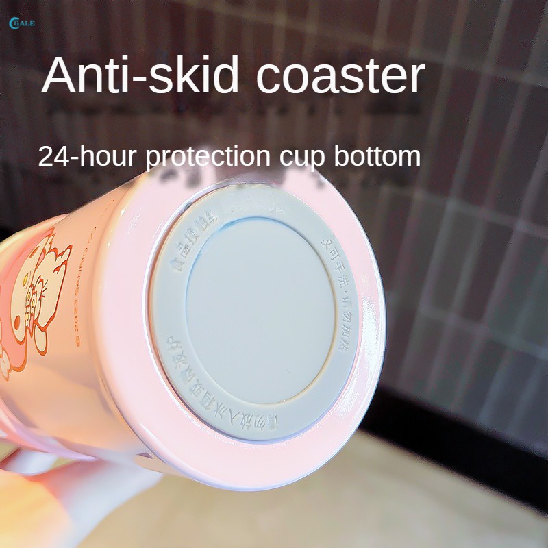 SANRIO Bình Nước Giữ Nhiệt 400ml / 500ml Bằng Thép Không Gỉ 316 Họa Tiết Dễ Thương