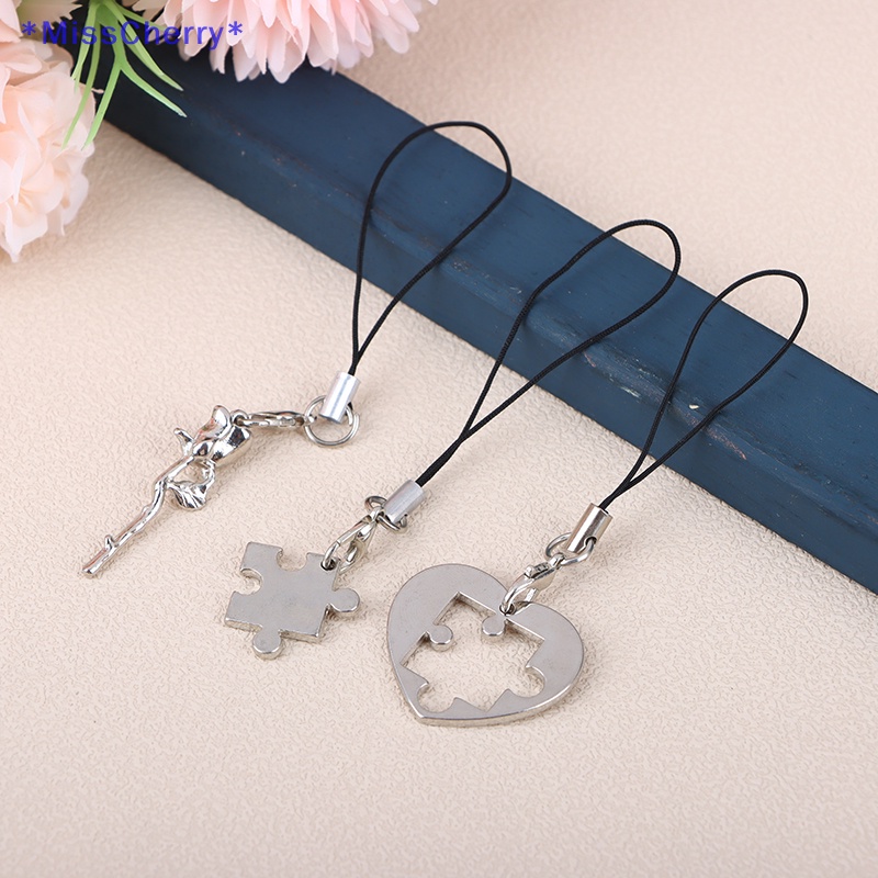 Mchy > Mới Dây Treo Điện Thoại / Chìa Khóa Handmade Hình Chữ Ch Làm Quà Tặng Cho Cặp Đôi