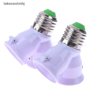 Đuôi Đèn Chuyển Đổi 1 Điểm 2 Chuôi E27 Sang E27