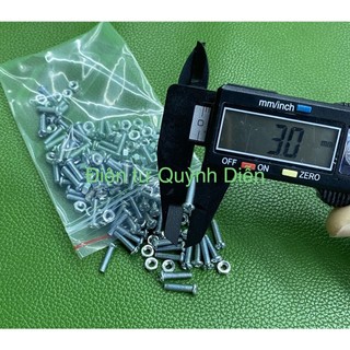 Ốc vít tán M3 3ly dài 1.2cm ( túi 90g)