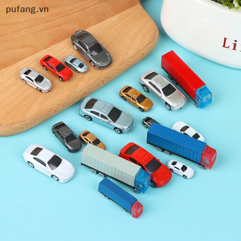 Pufang 1: 100-200 dollhouse miniature car truck container model car toy doll decor toy vn