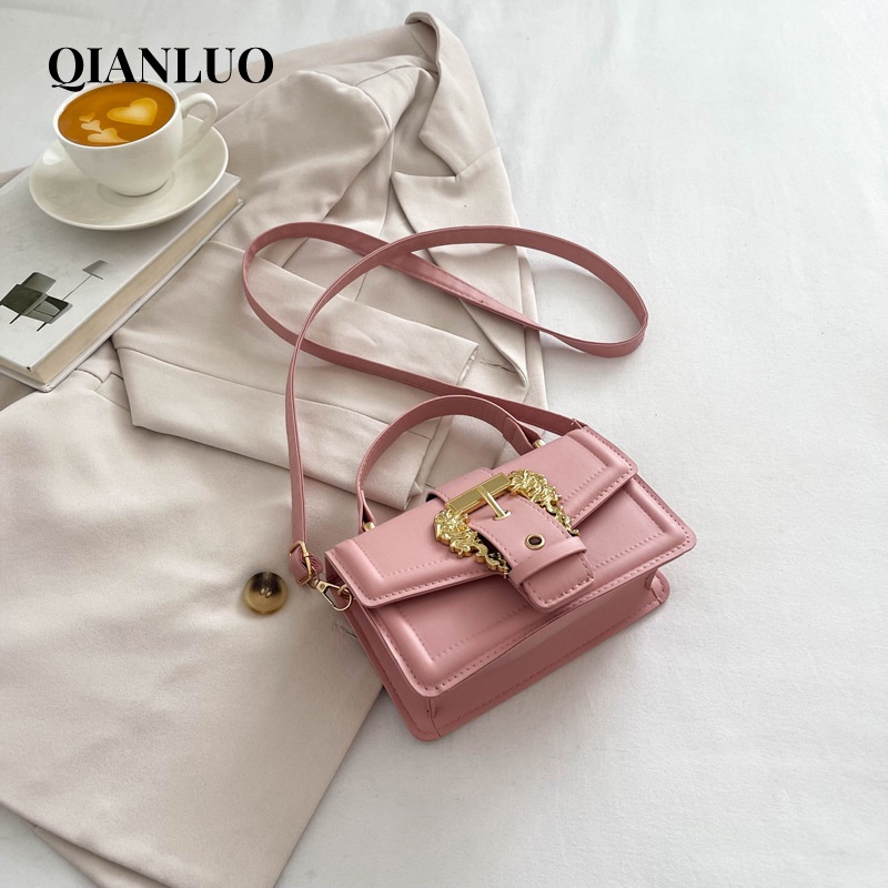 QIANLUO túi xách nữ đeo chéo Túi đeo chéo dễ phối cho nữ 2023 NEW L97S0CF