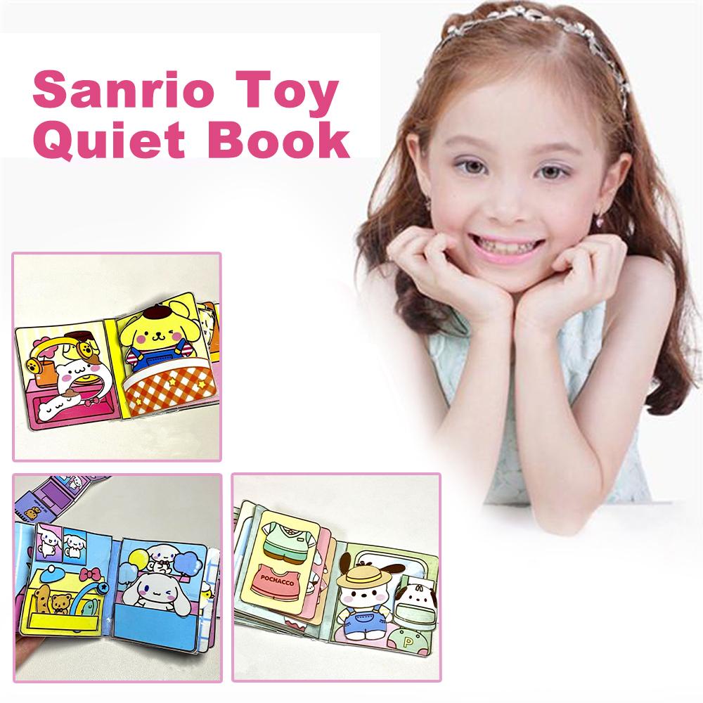 Phim hoạt hình sanrio toy quiet book pacha dog guiyu dog handmade toy