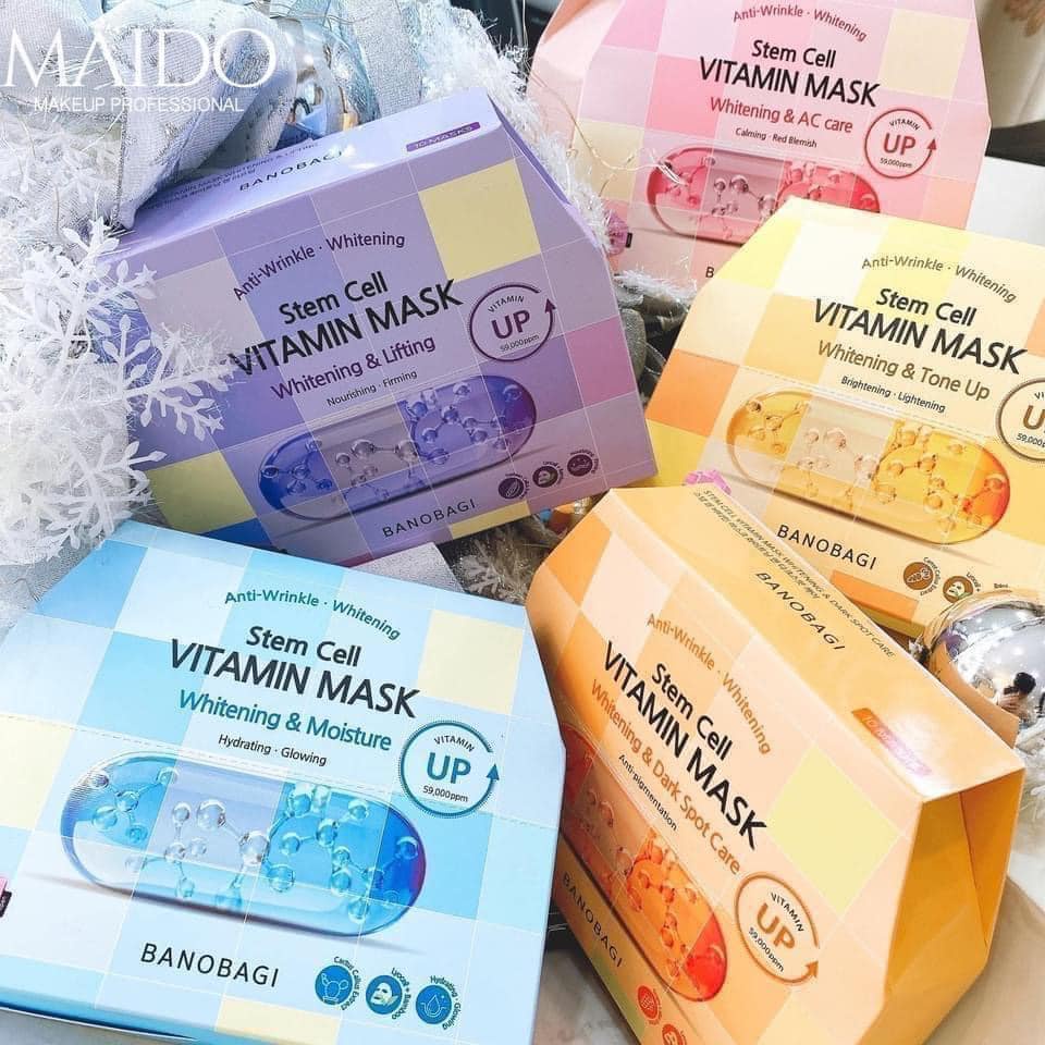 Mặt nạ giấy Banobagi Stem Cell Vitamin Mask