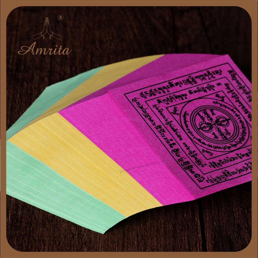 Kinh Văn Cúng Sur - Kinh văn giấy hỏa tịnh Bộ giải thoát Tagdrol - giảm nghiệp, siêu độ - Amrita