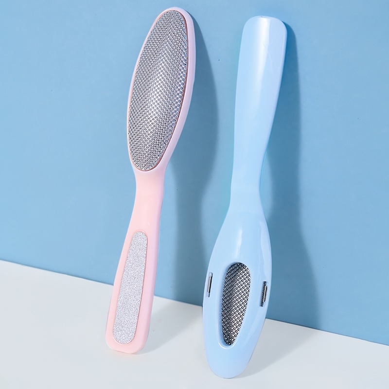 Dụng cụ chà gót chân bằng thép,tẩy da chết,dụng cụ massage làm sạch chân-MCKES