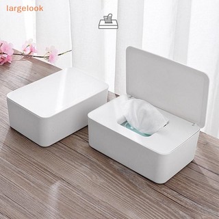 Hộp đựng khăn giấy ướt để bàn có nắp chống bụi